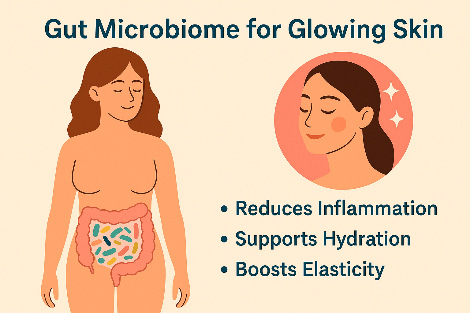Gut Microbiome for Glowing skin