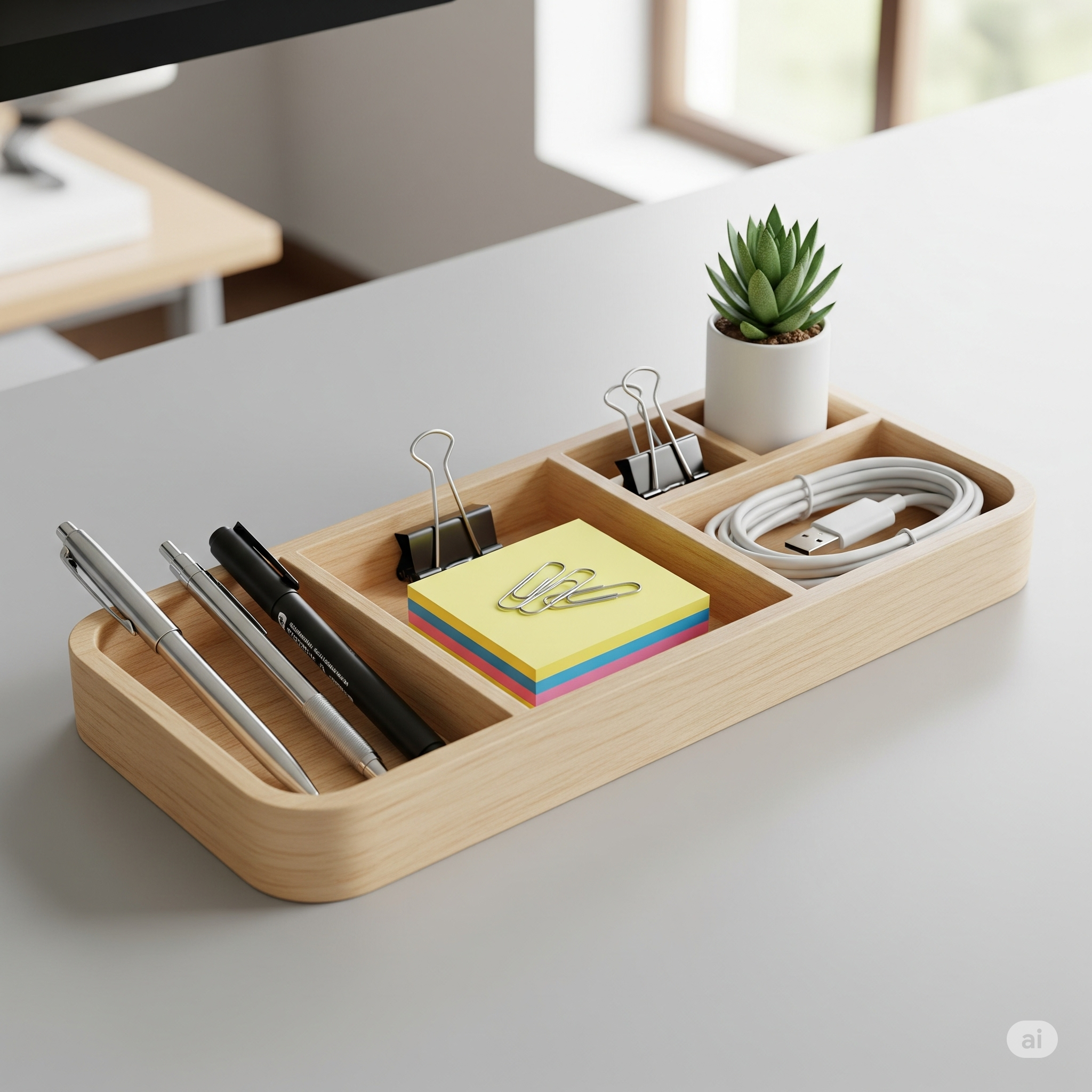 Desktop Organizer Tray