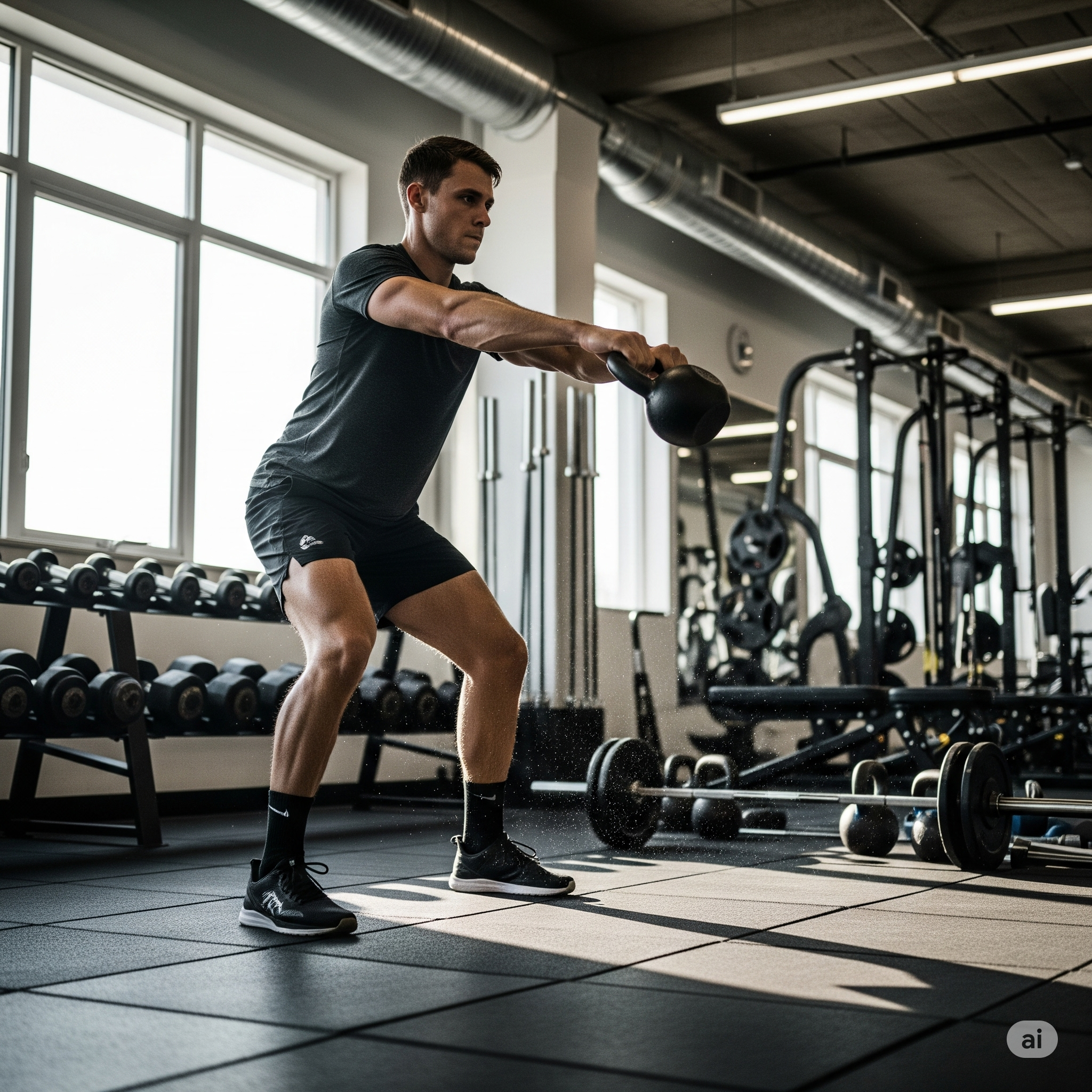 kettlebells
